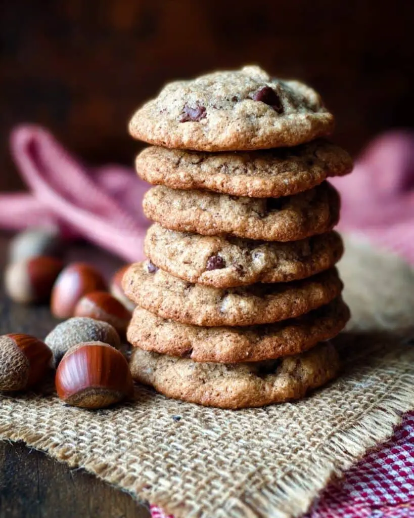 Chestnut Cookies with Chocolate Chips Recipe