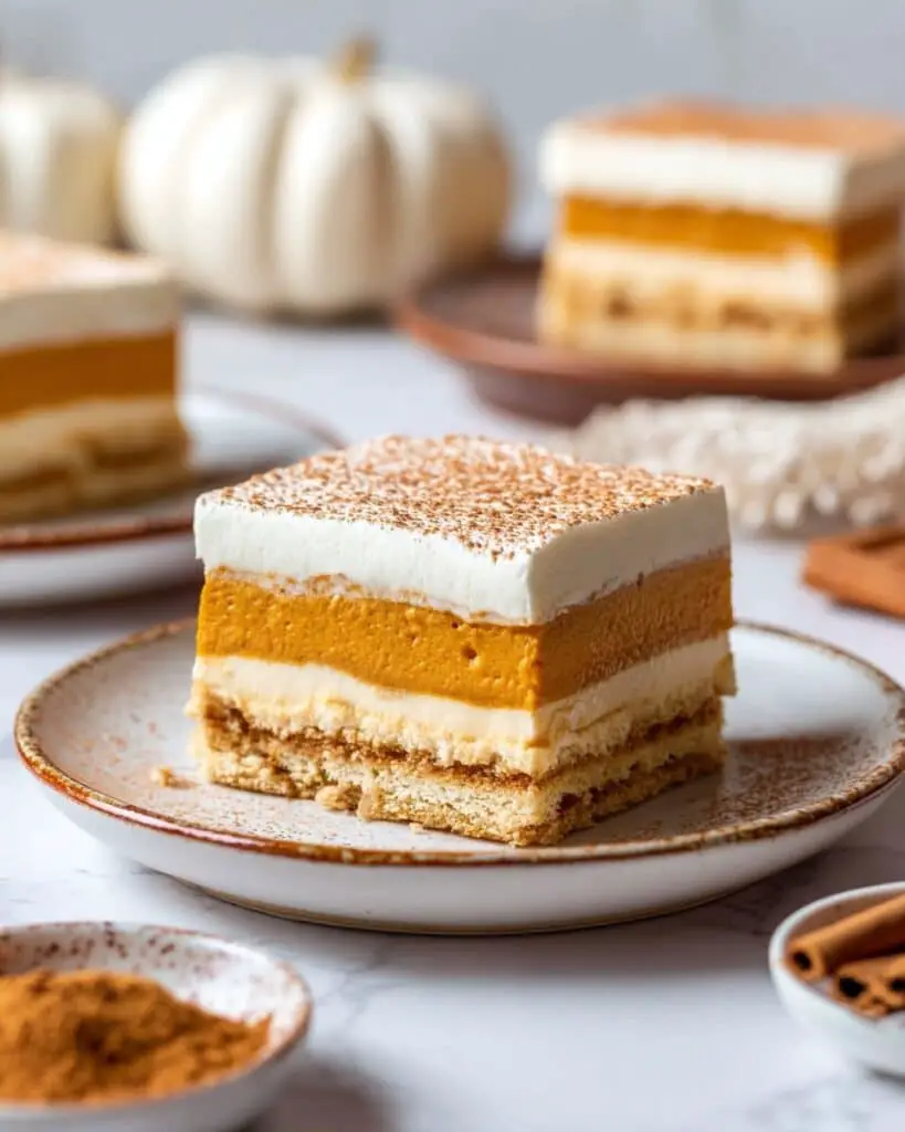 Pumpkin Icebox Cake Recipe