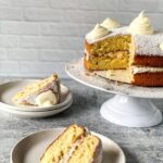 Orange Chiffon Cake with Orange Glaze and Creamy Frosting Recipe