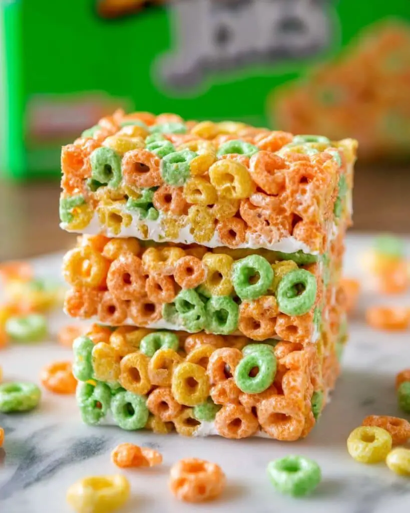 Gooey Apple Jack Cereal Bars Recipe