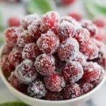 Sugared Cranberries Recipe