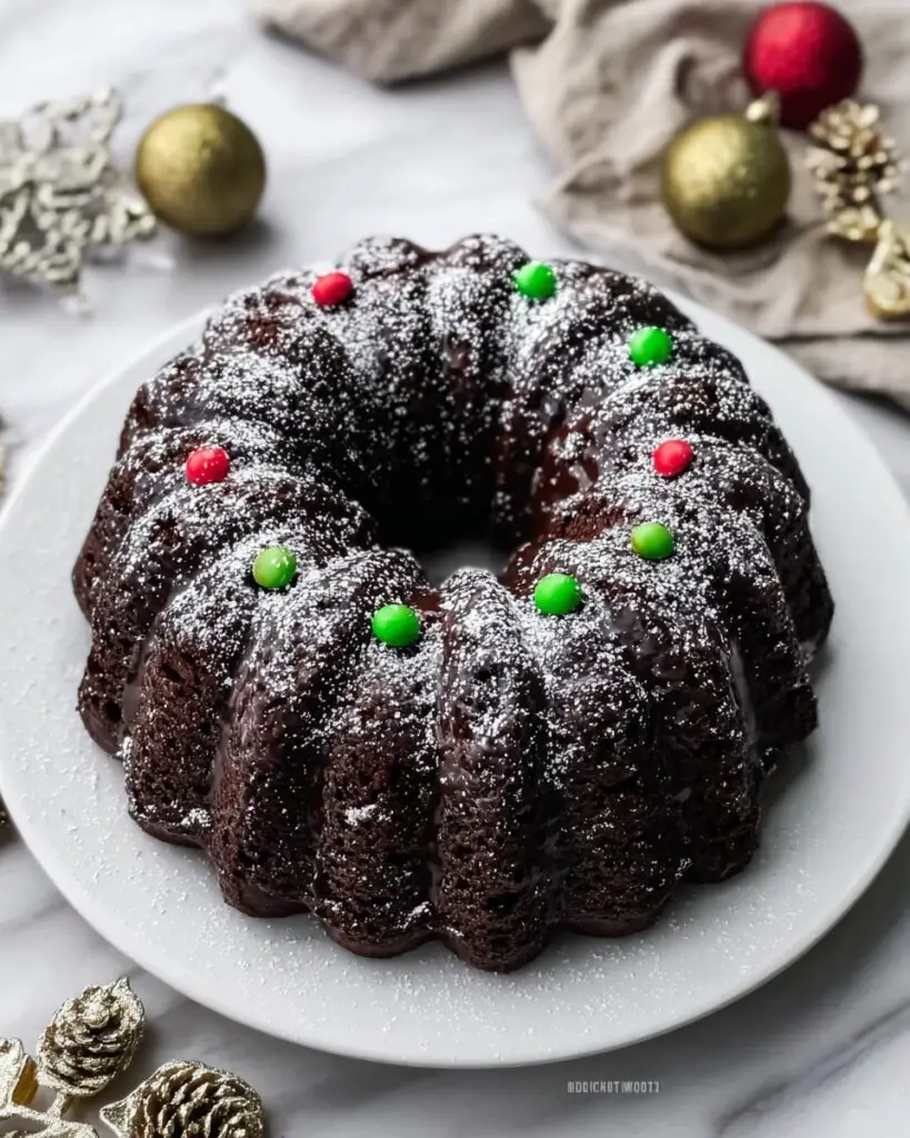 Baileys Irish Cream Hot Chocolate Bundt Cake Recipe