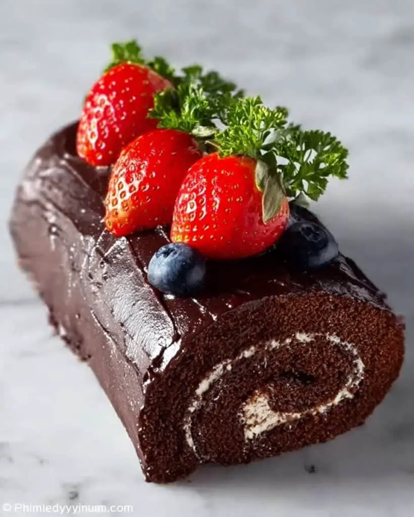 16-Layer Brazilian Chocolate Cake Roll Recipe