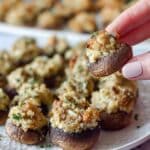 Scallop-Stuffed Mushrooms Recipe