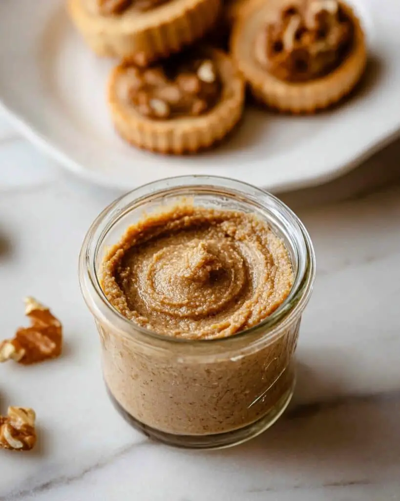 Creamy Walnut Butter with a Touch of Honey Recipe