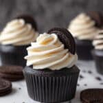 Cookies and Cream (Oreo) Cupcakes Recipe