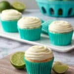 Key Lime Cupcakes with Cream Cheese Frosting Recipe