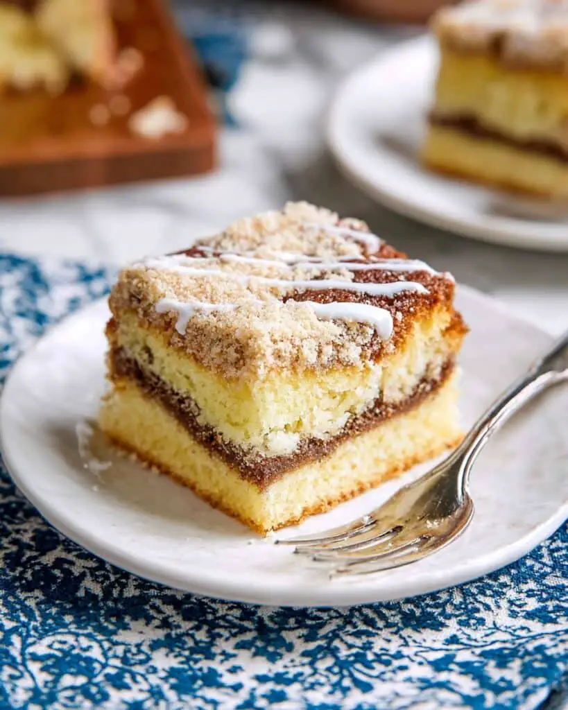 Cream Cheese Crumble Coffee Cake Recipe