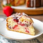 Strawberry Rhubarb Coffee Cake Recipe