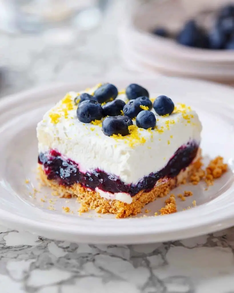 Easy Blueberry Cheesecake Delight Recipe