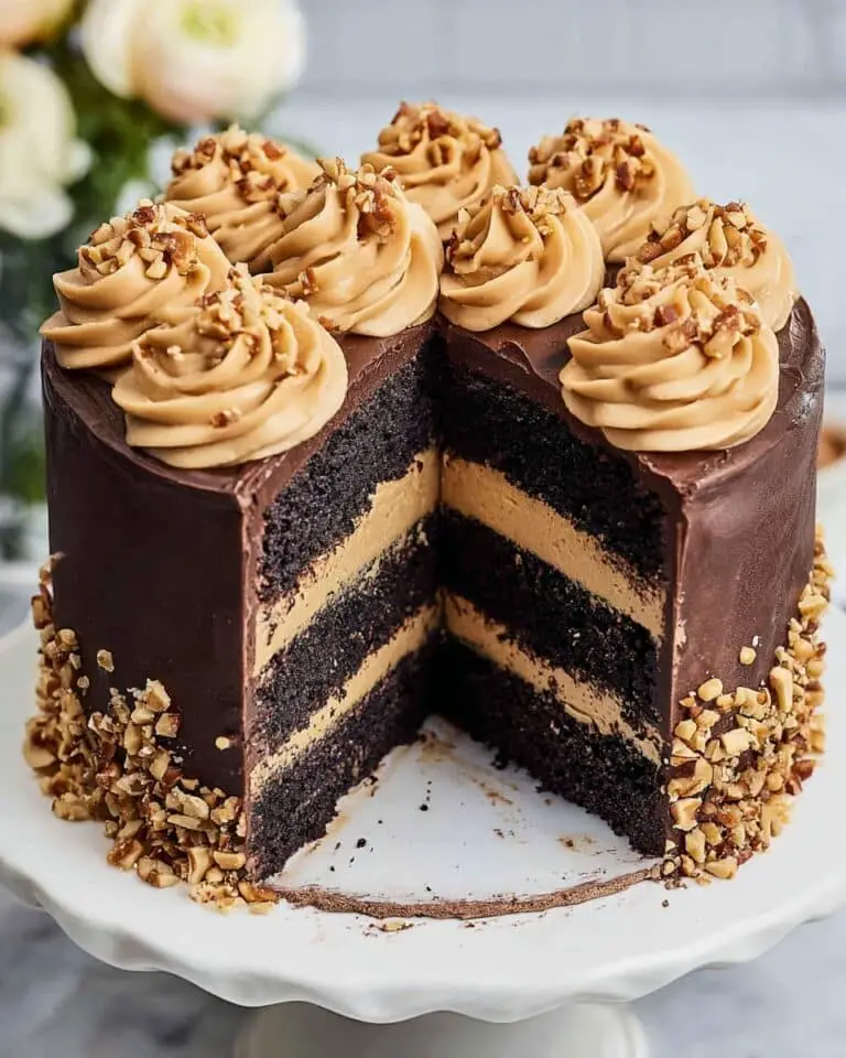 Chocolate Peanut Butter Cake Recipe