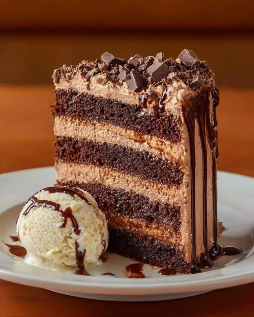 Red Lobster Chocolate Wave Cake Recipe