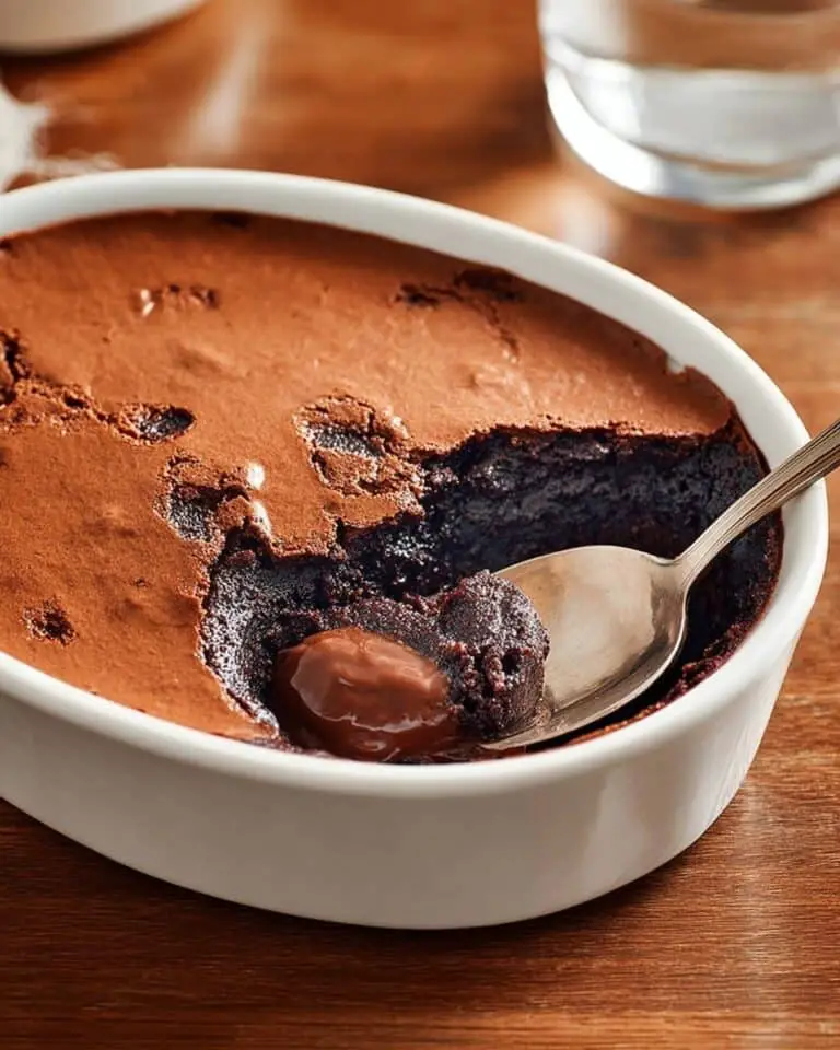 Decadent Brownie Pudding Layer Dessert Recipe
