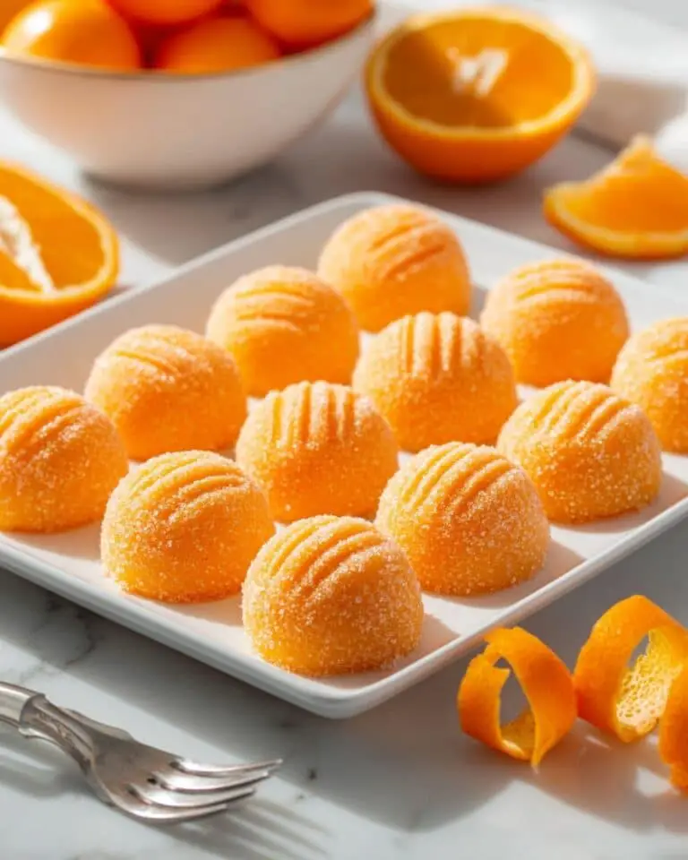 Sweet Orange Cream Cheese Mints Recipe