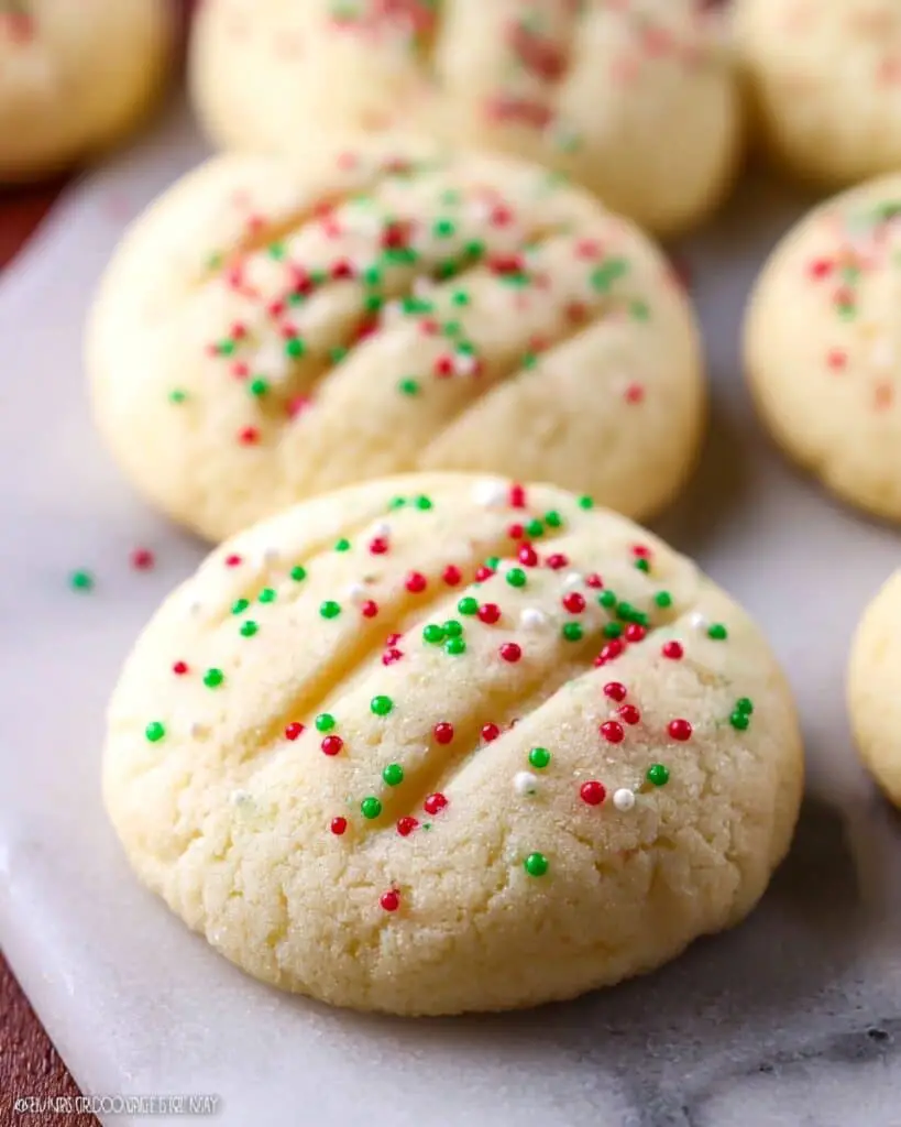 Whipped Shortbread Cookies Recipe