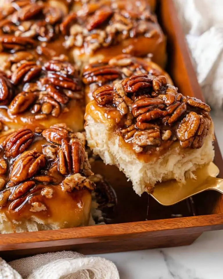 Sticky Pecan Cinnamon Buns Recipe