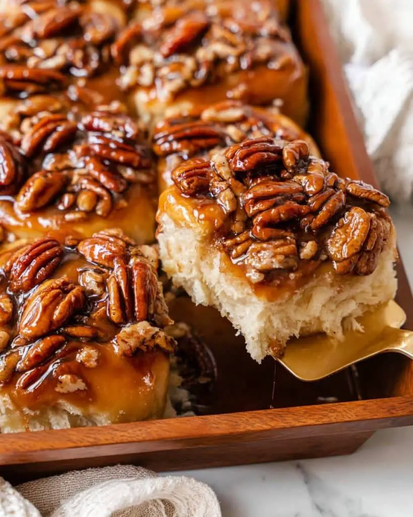 Sticky Pecan Cinnamon Buns Recipe