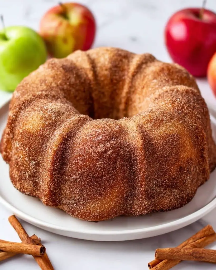 Apple Cider Donut Cake Recipe