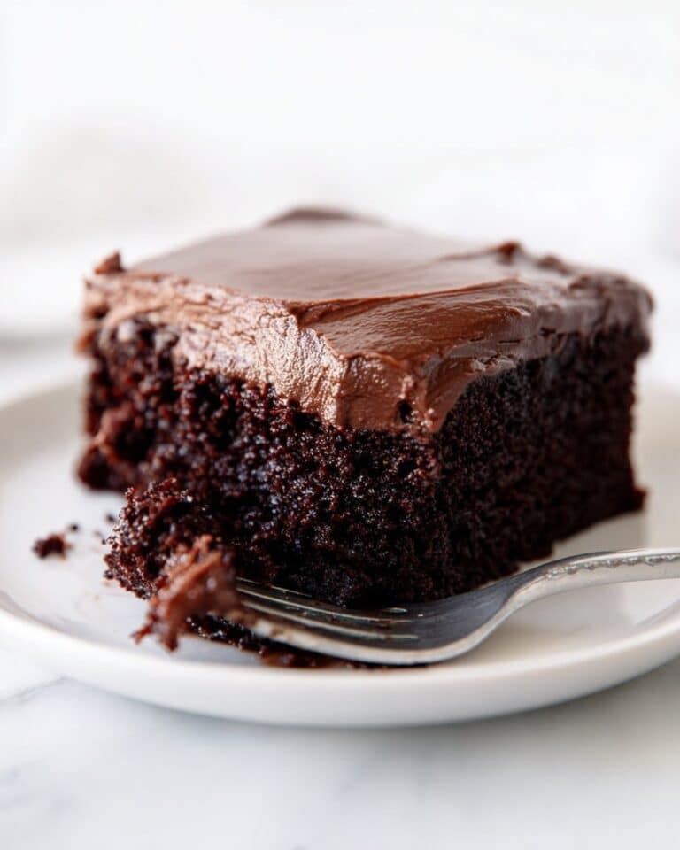Crazy Chocolate Cake with Rich Cocoa Frosting Recipe