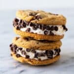 Cookie Ice Cream Sandwiches Recipe