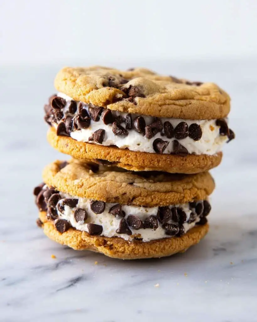 Cookie Ice Cream Sandwiches Recipe