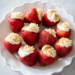 Cheesecake Stuffed Strawberries Recipe