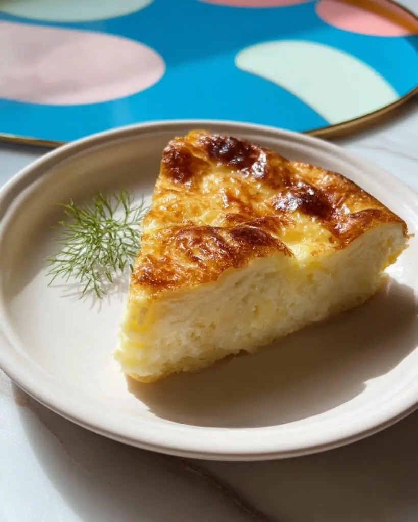 Keto Cauliflower Cheese Pie Recipe