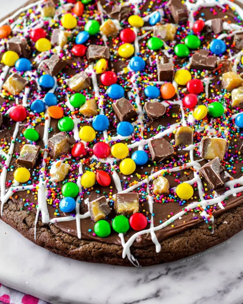 Brownie Dessert Pizza Recipe