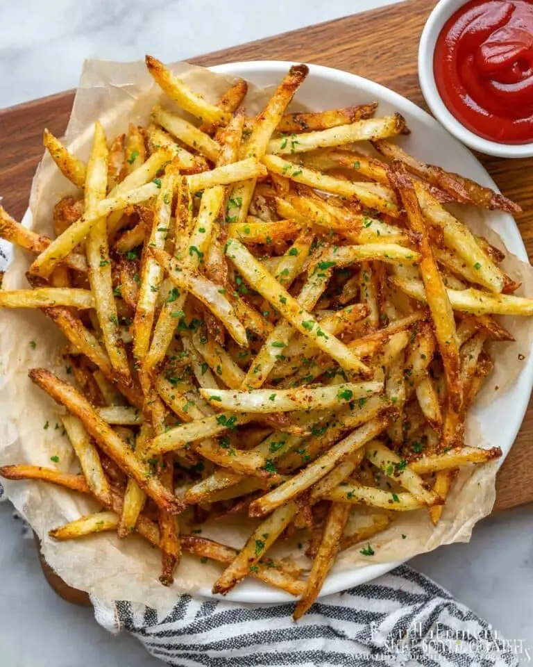 Crispy Oven-Baked French Fries Recipe