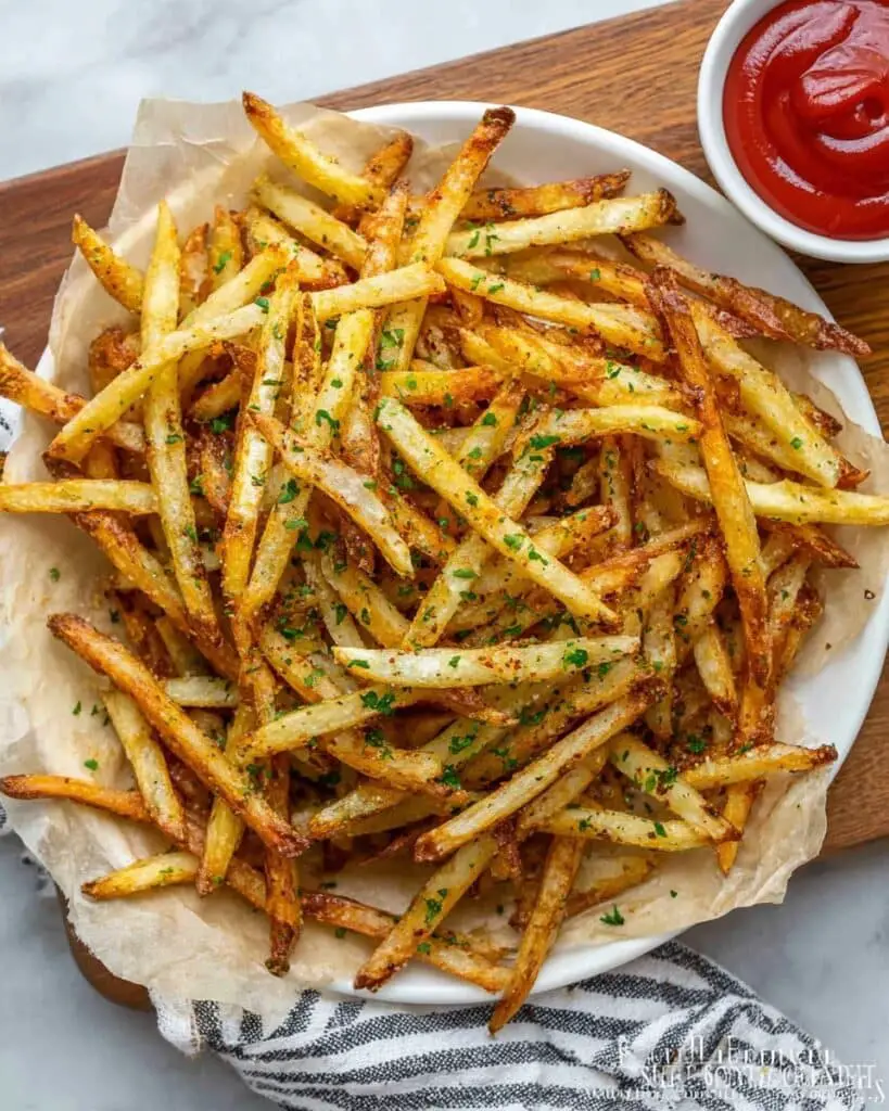 Crispy Oven-Baked French Fries Recipe