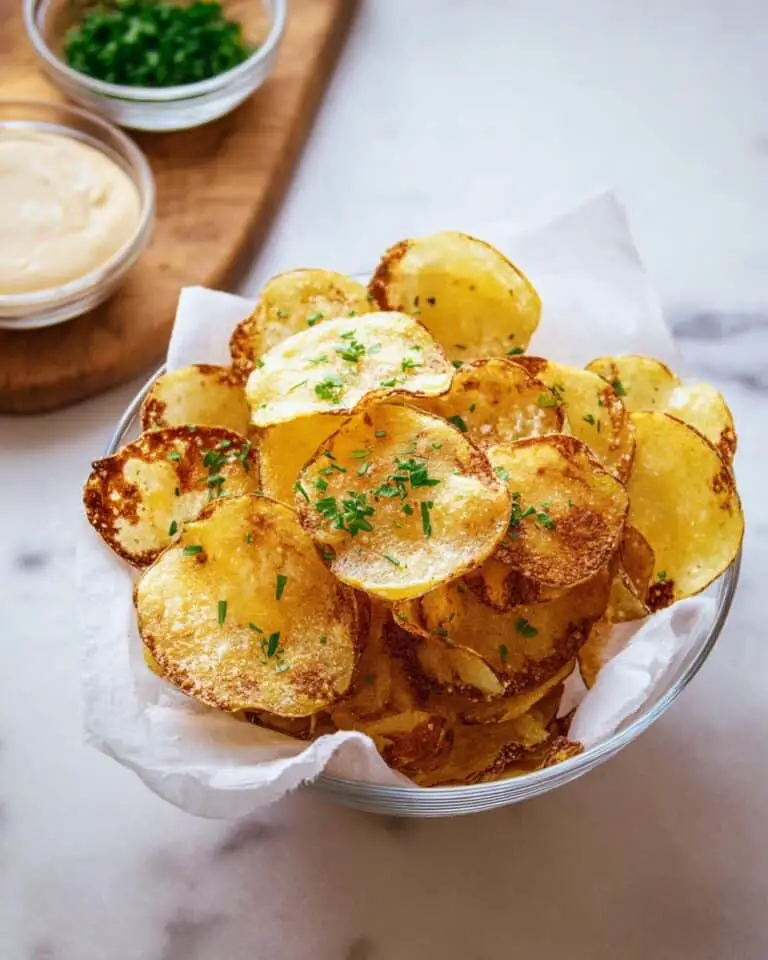 Baked Potato Chips Recipe
