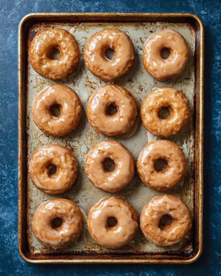 Baked Pumpkin Donuts with Maple Glaze Recipe