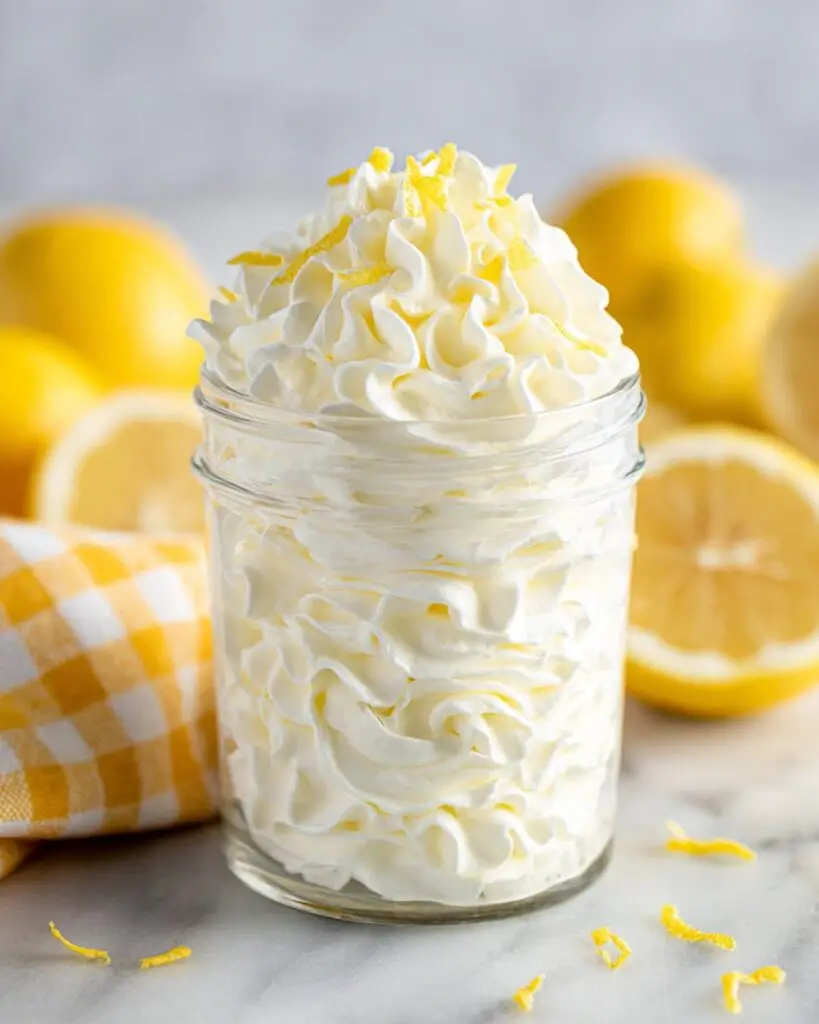 Lemon Whipped Cream Recipe