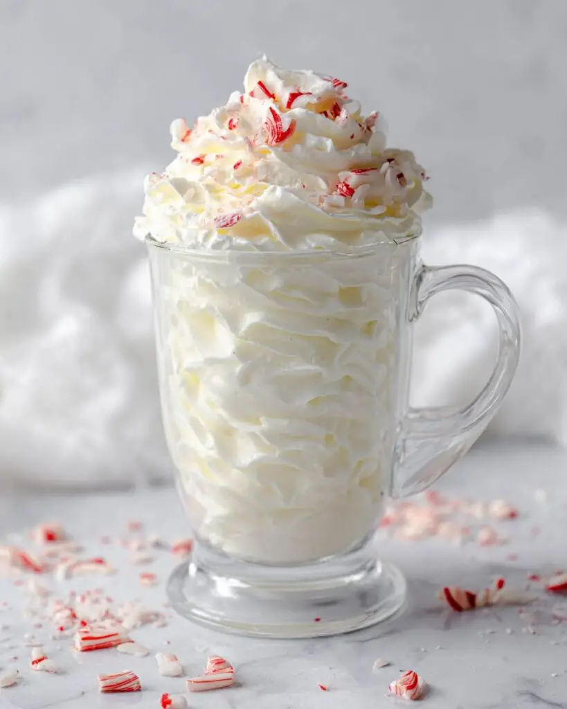 Peppermint Whipped Cream Recipe