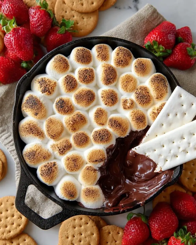 Easy Oven S’mores Dip Recipe