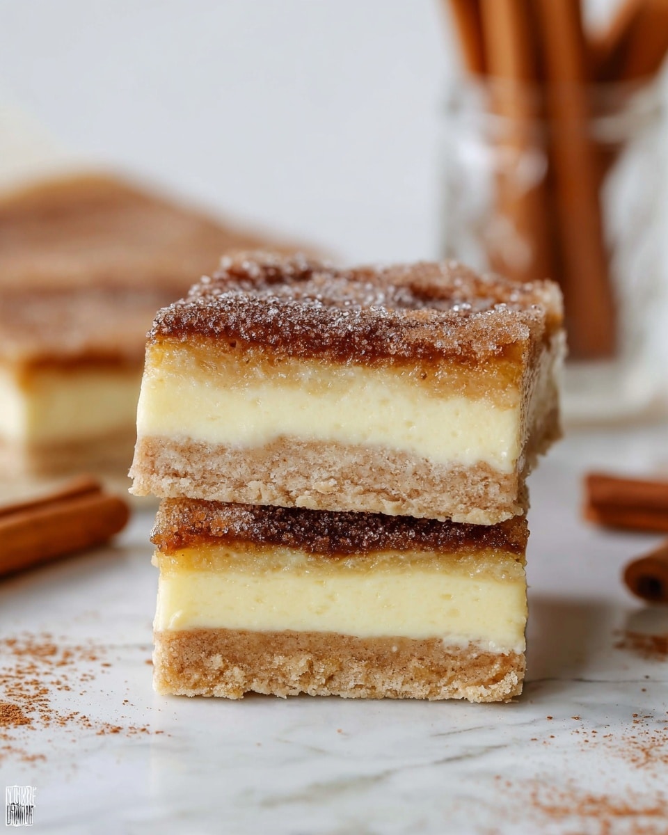 Churro Cheesecake Bars Recipe