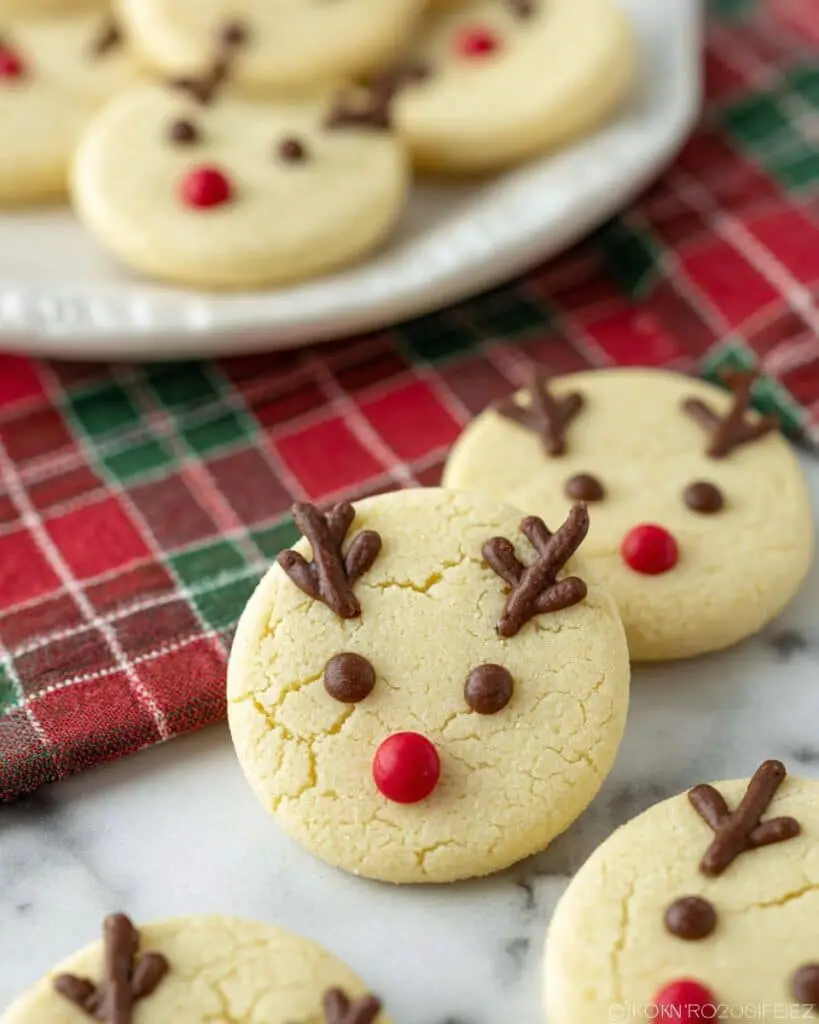 Reindeer Sugar Cookies Recipe