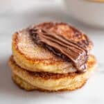 Air Fryer Churro Cookies with Cinnamon Sugar and Chocolate Dip Recipe