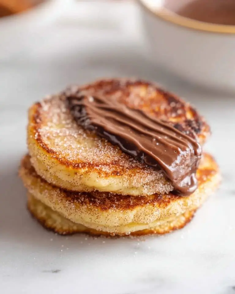 Air Fryer Churro Cookies with Cinnamon Sugar and Chocolate Dip Recipe