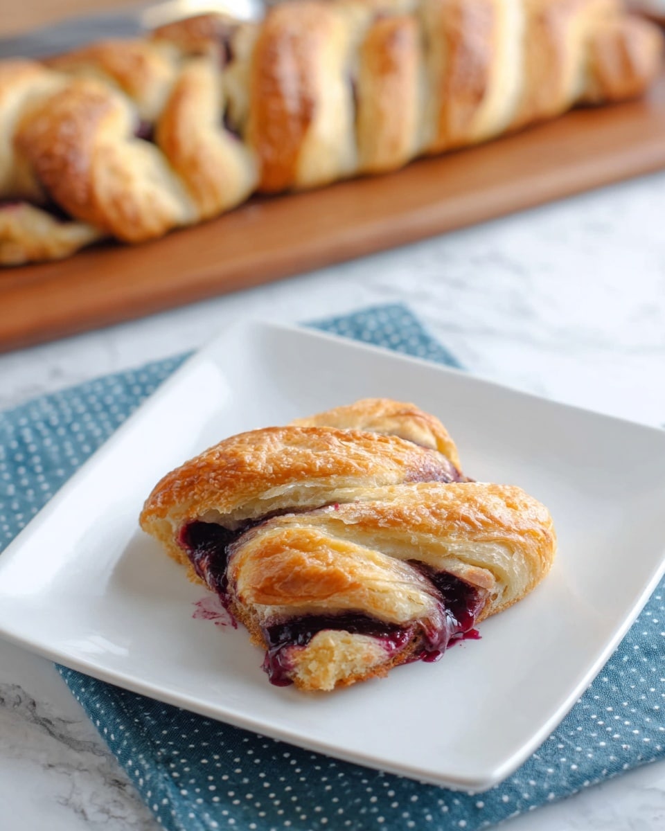 Fresh Blackberry Strudel Recipe