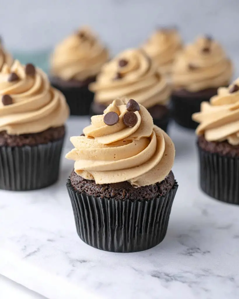 Chocolate Cupcakes with Caramel Frosting Recipe