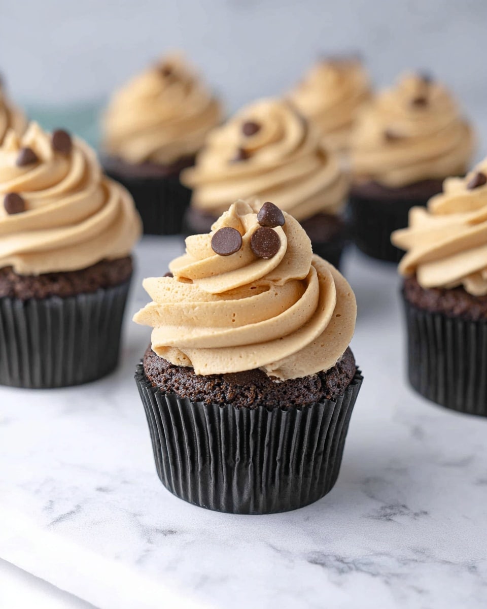Chocolate Cupcakes with Caramel Frosting Recipe