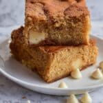 Classic White Chocolate Chip Blondies Recipe