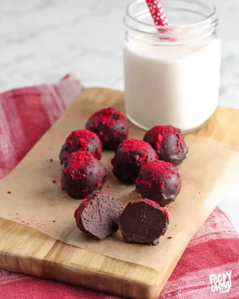 Chocolate Covered Strawberry Truffles Recipe
