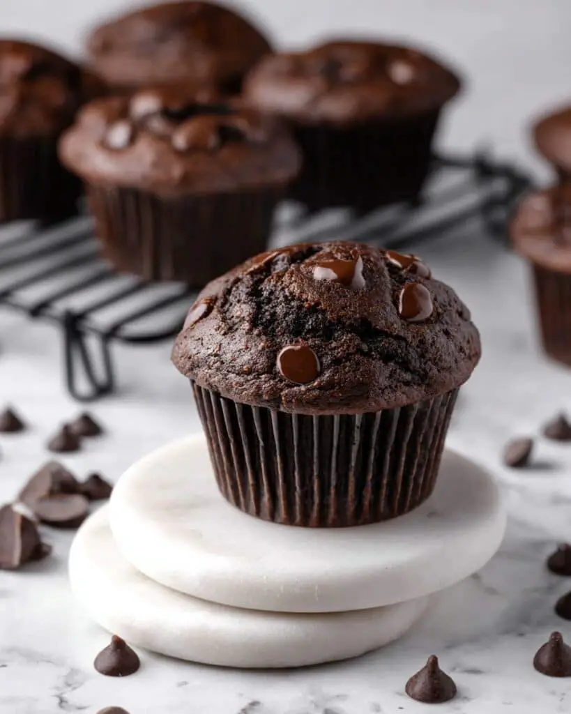 Double Chocolate Muffins Recipe