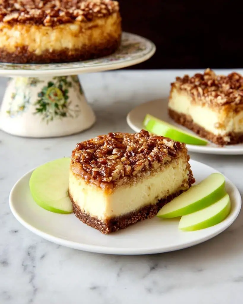 Apple Pecan Cheesecake Recipe