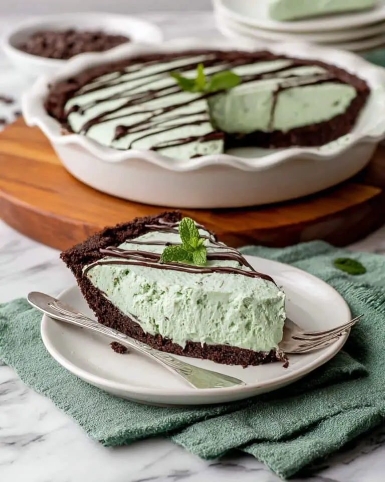 Chocolate Mint Cream Pie Recipe
