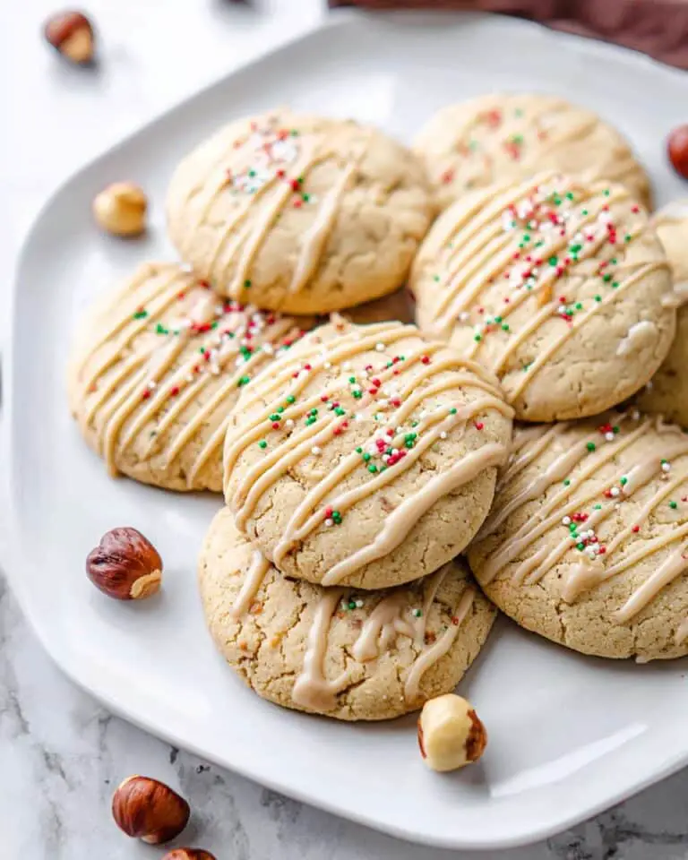 Brown Butter Sugar Cookies with Vanilla Bean Glaze Recipe