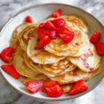 Easy Homemade Strawberry Pancakes Recipe