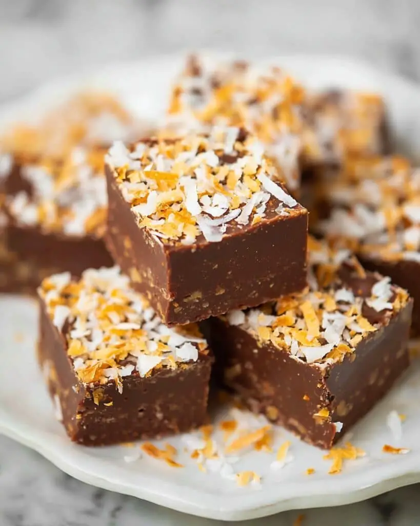 Easy Coconut Fudge Recipe